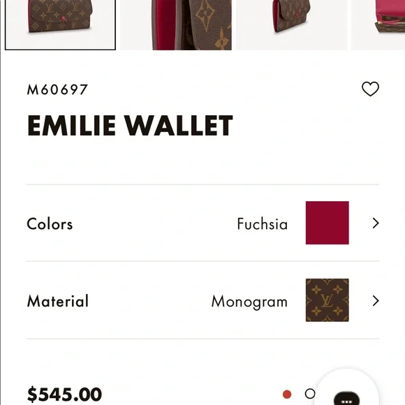 LV Emili Wallet